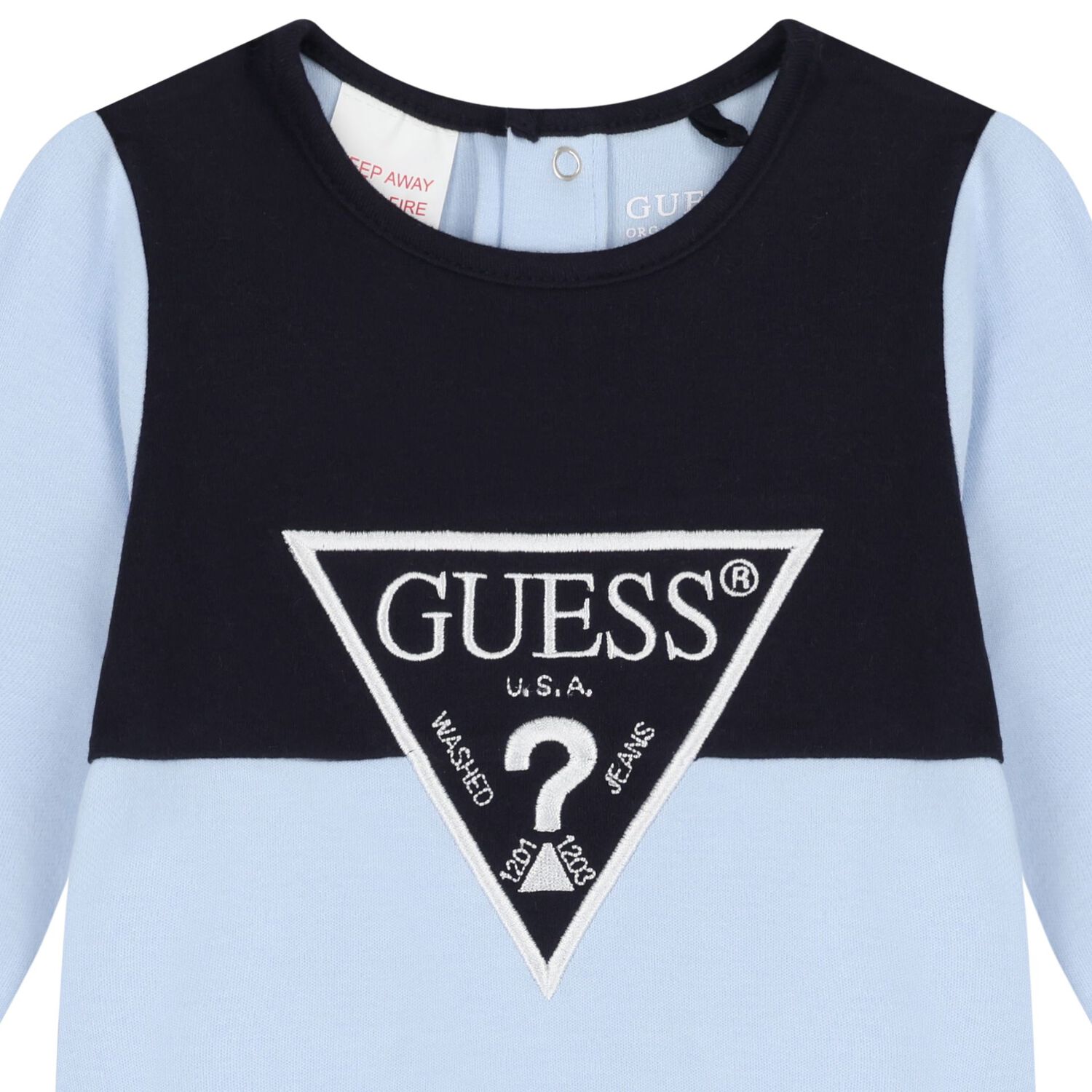 افارول بالشعار باللون الازرق للأطفال, 2, hi-res image number null