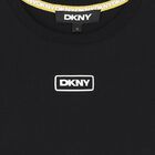 تي شيرت بالشعار باللون الأسود للأولاد, 1, hi-res