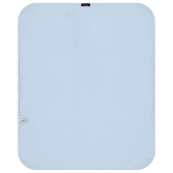 Baby Boys Blue Logo Blanket