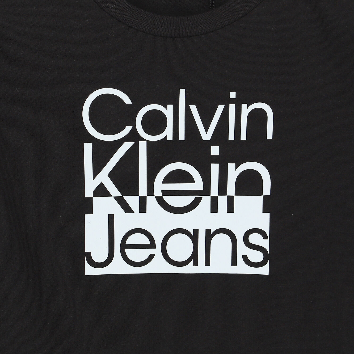 Boys Black Logo Long Sleeve Top, 1, hi-res