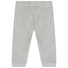 Baby Boys Grey Logo Tracksuit, 1, hi-res