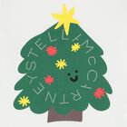 White Christmas Tree Long Sleeve Top, 1, hi-res