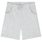 Boys White & Grey Shorts Set, 1, hi-res