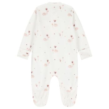 Baby Girls Ivory Babygrow