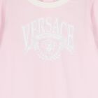 Baby Girls Pink Medusa Logo Babygrow, 1, hi-res