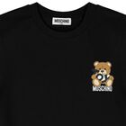 Black Teddy Bear Logo T-Shirt, 3, hi-res