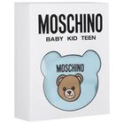 Blue Teddy Bear Logo Babygrow Gift Set, 4, hi-res