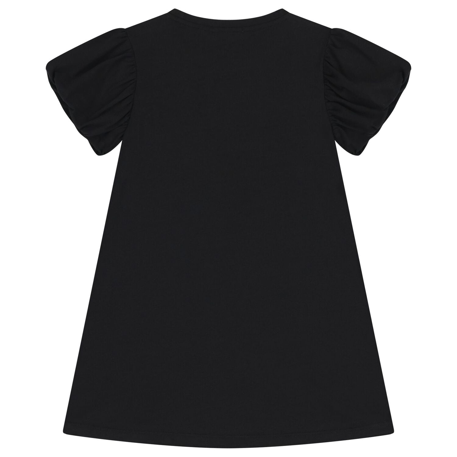 Girls Black Bag Logo Dress, 1, hi-res