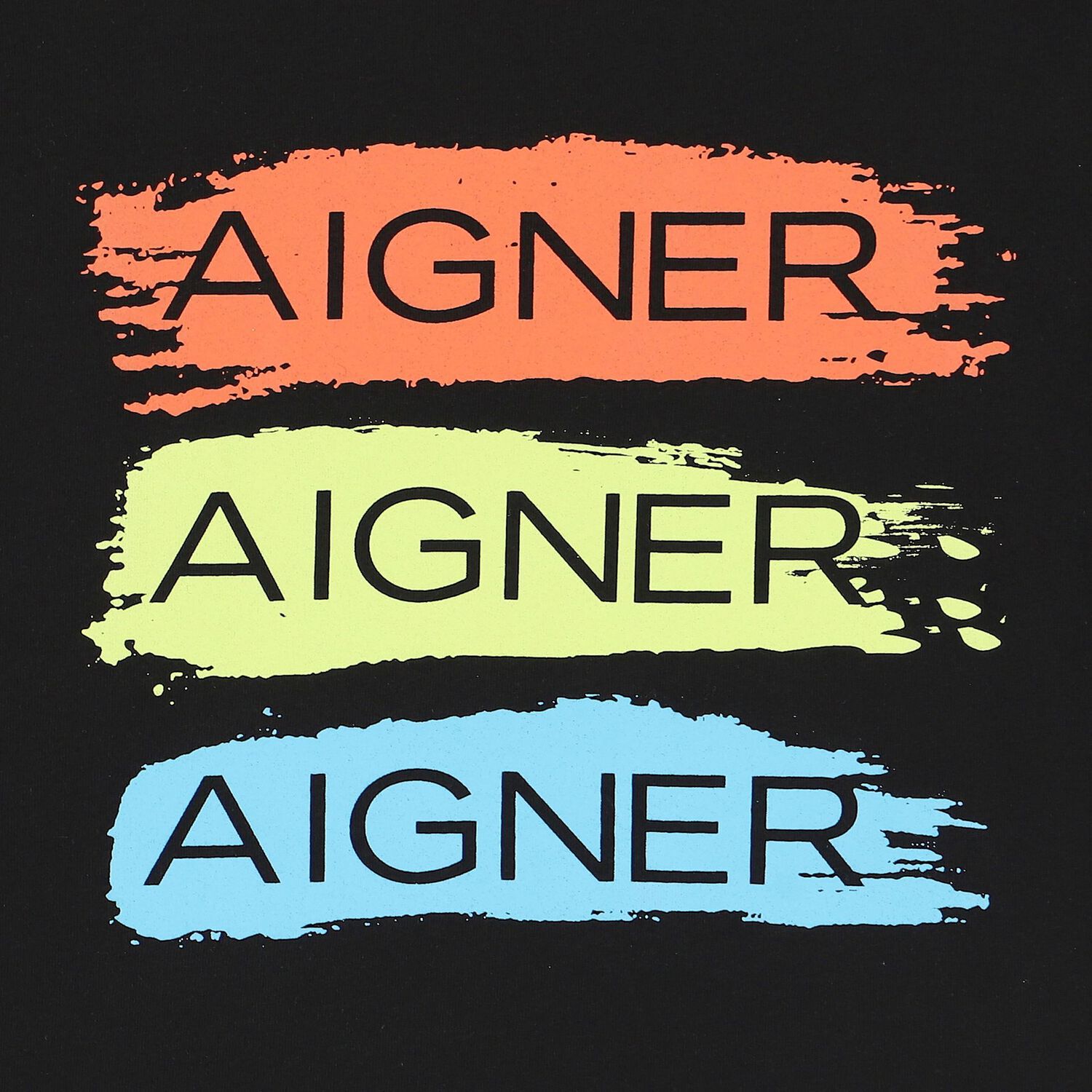 تيشيرت أولاد بالشعار باللون الأسود, 2, hi-res