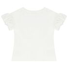 طقم تنورة بنات باللون الأبيض و الأزرق, 1, hi-res