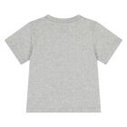 Younger Boys Grey Guitar T-Shirt, 1, hi-res
