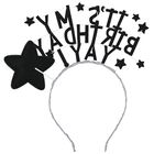 Girls Multi-Colored Birthday Headband, 1, hi-res