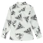 Boys White Logo Shirt, 1, hi-res