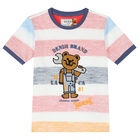 Boys Multi-Colored Teddy Logo T-Shirt, 1, hi-res