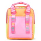 Girls Multi-Coloured Logo Backpack, 1, hi-res