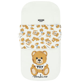 Ivory Teddy Logo Baby Nest