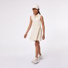 فستان بنات بالشعار باللون البيج, 1, hi-res