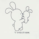 توب باكمام بطبعة الارنب باللون العاجى للاولاد, 1, hi-res