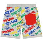 Boys Grey Shorts, 1, hi-res