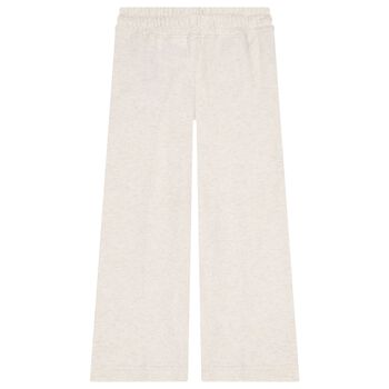 Girls Ivory Logo Joggers