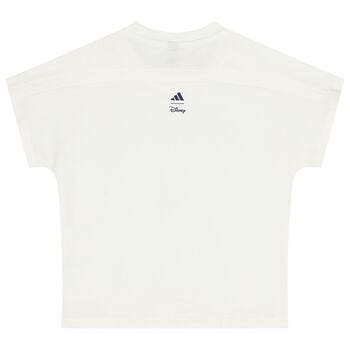 تشيرت من ديزني باللون الابيض للبنات 