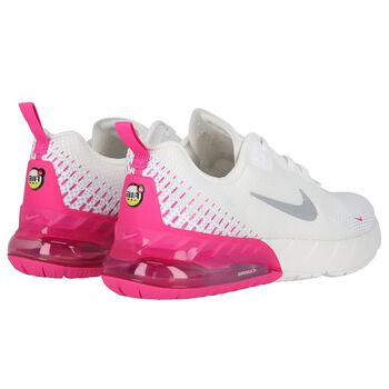 حذاء رياضي Air Max Phoenix باللونين الأبيض والوردي للبنات