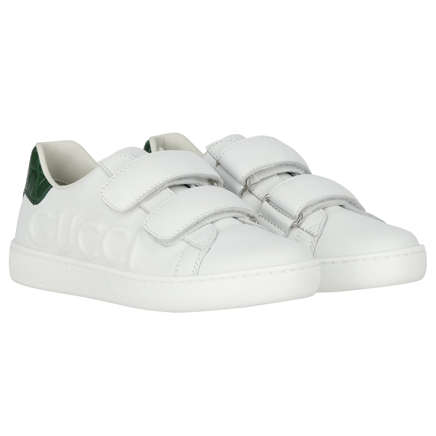 White Ace Leather Trainers, 1, hi-res image number null