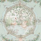 Green Tapestry Swaddle Carr&eacute; Baby Blanket, 2, hi-res