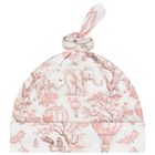 طقم هدايا ملابس أطفال بشعار افريقيا باللون الابيض والوردي للبنات , 1, hi-res