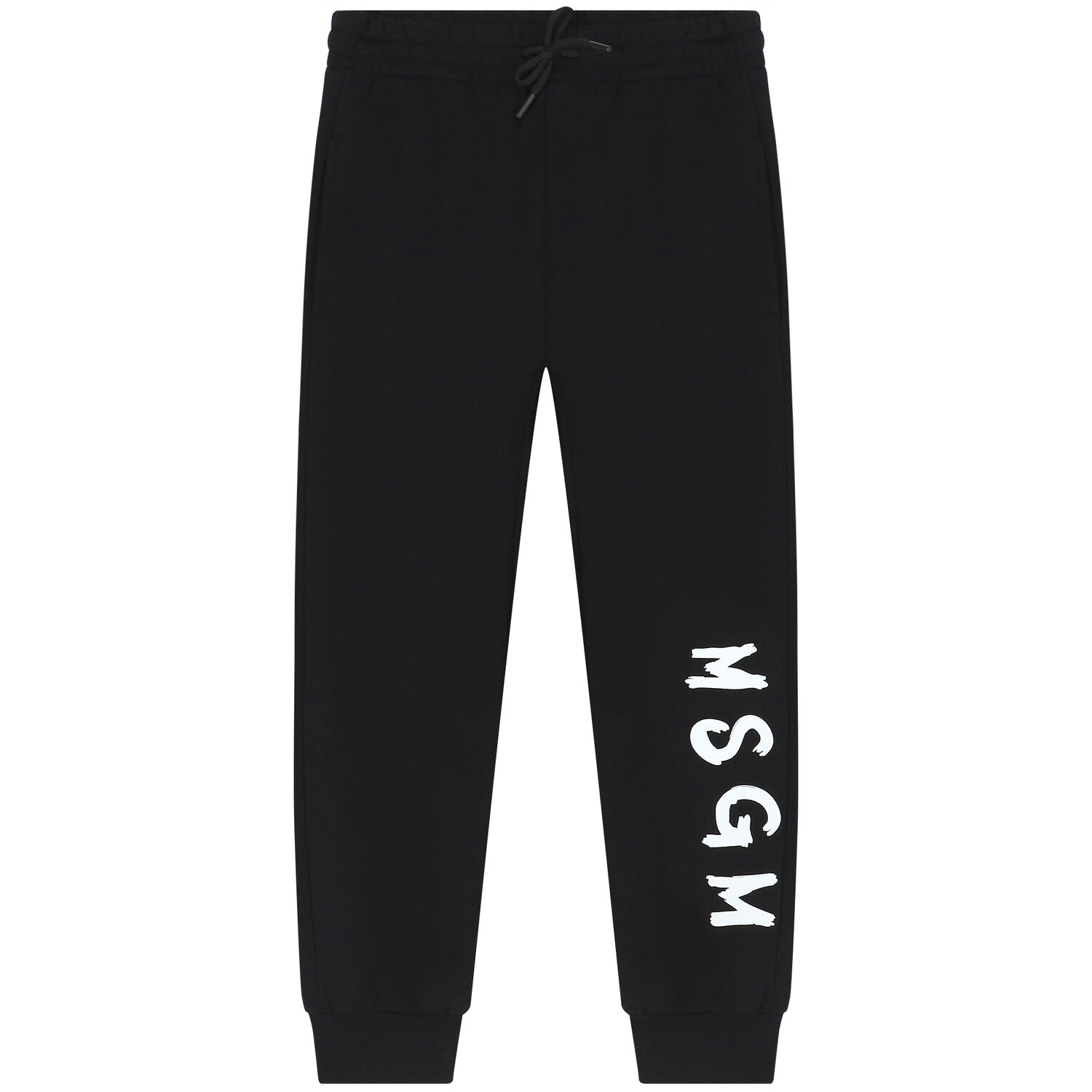 Black Logo Joggers, 1, hi-res