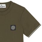 Boys Green Logo T-Shirt, 3, hi-res