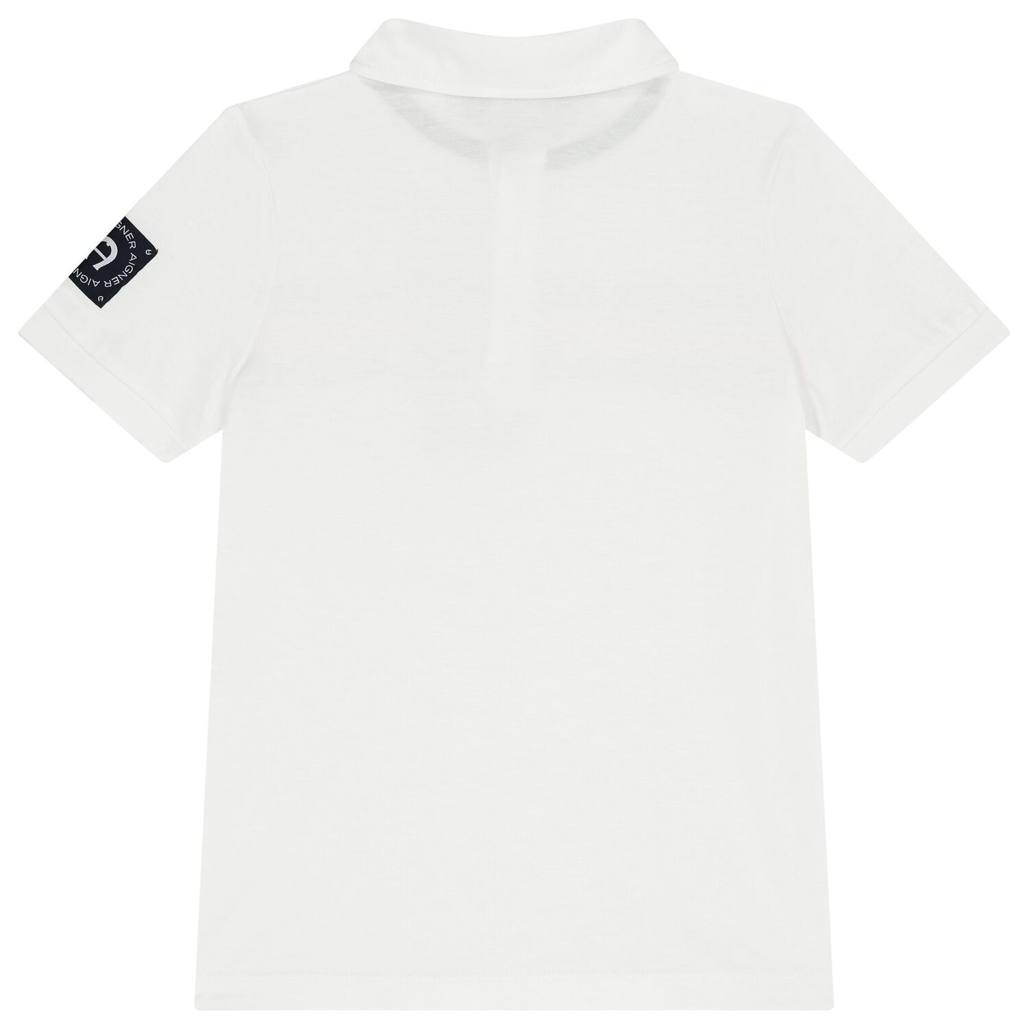 Boys White Logo Polo Shirt, 1, hi-res image number null