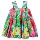 Girls Multicolor Floral Dress, 1, hi-res