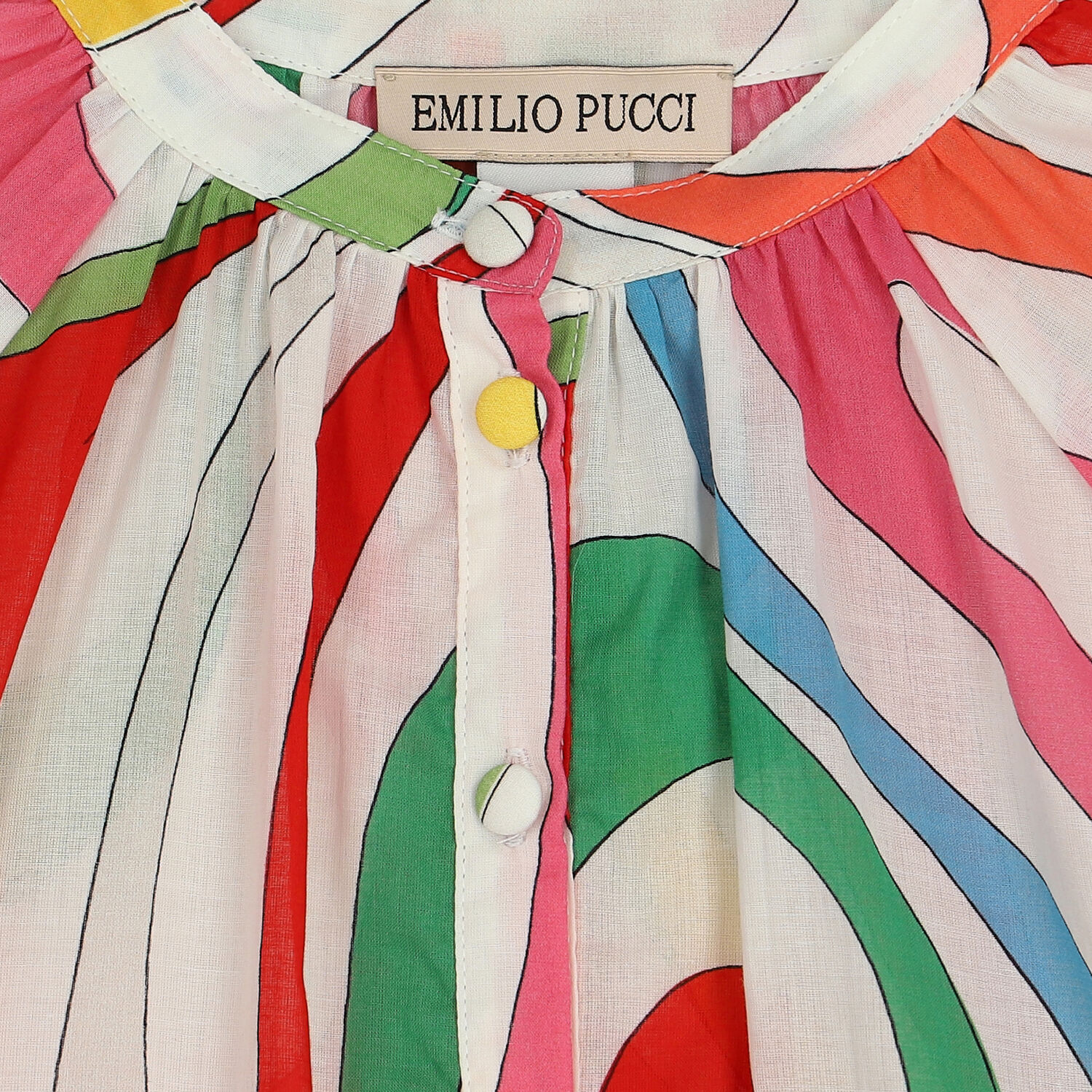 Girls Ivory Marmo Dress, 1, hi-res