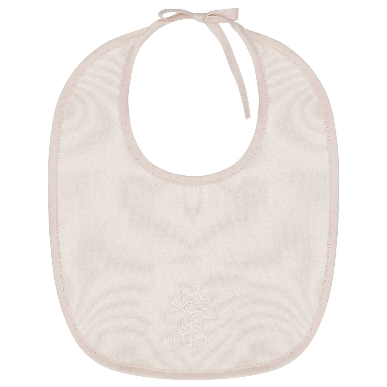 طقم بنات هدايا أفرول بالشعار باللون الأبيض, 1, hi-res