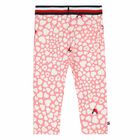 Baby Girls Heart Print Leggings, 1, hi-res