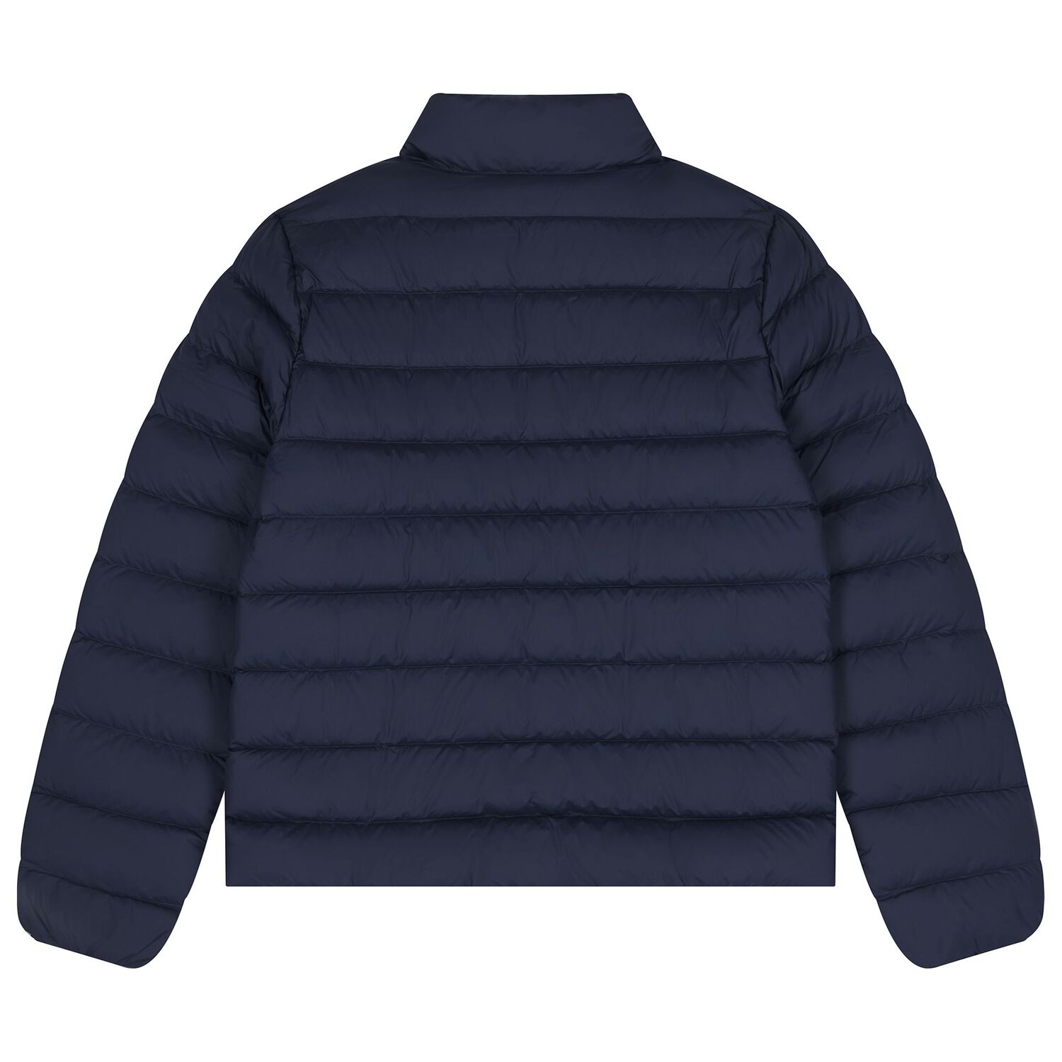 جاكيت أولاد مبطن بالشعار باللون الكحلي, 1, hi-res