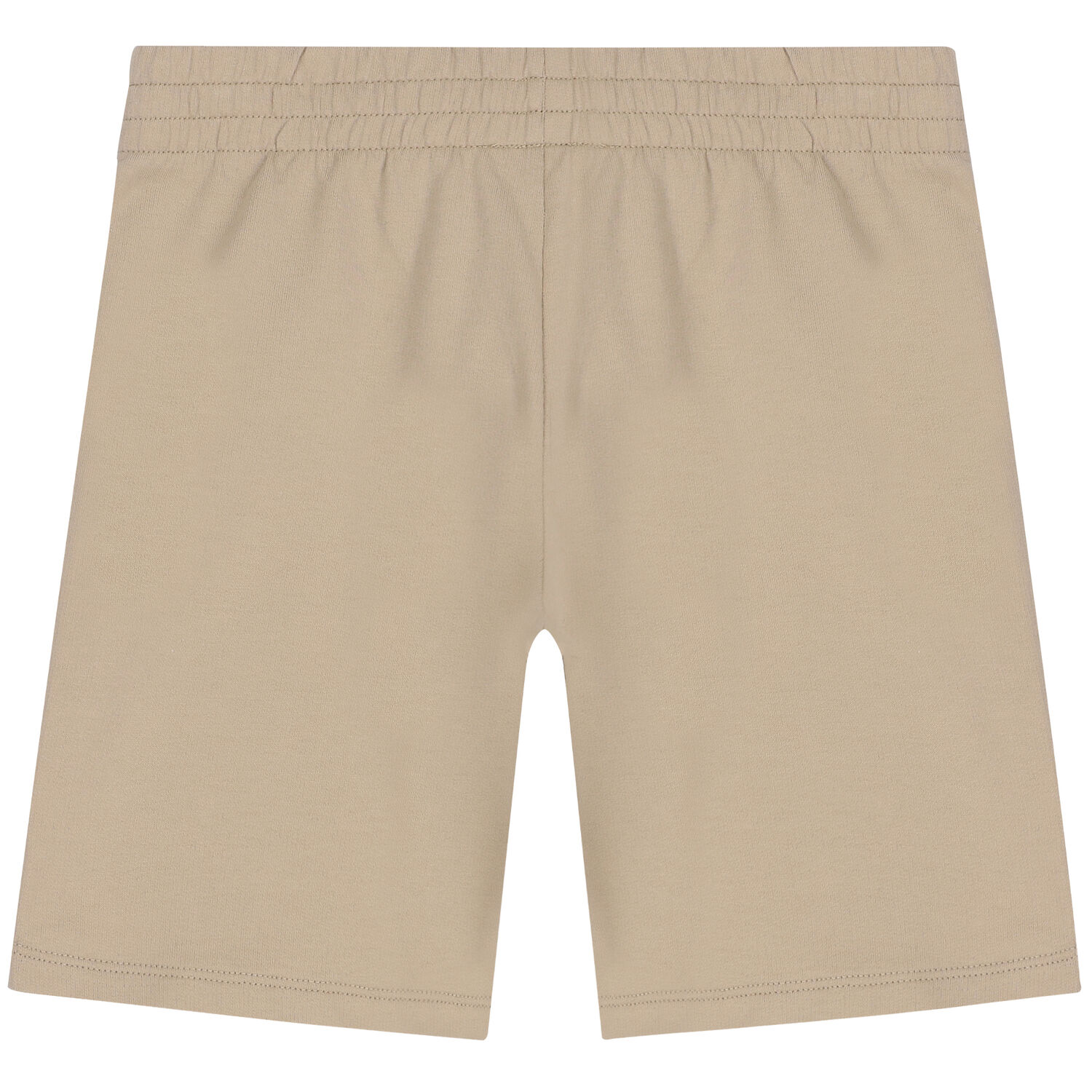 Boys Beige Logo Shorts, 3, hi-res