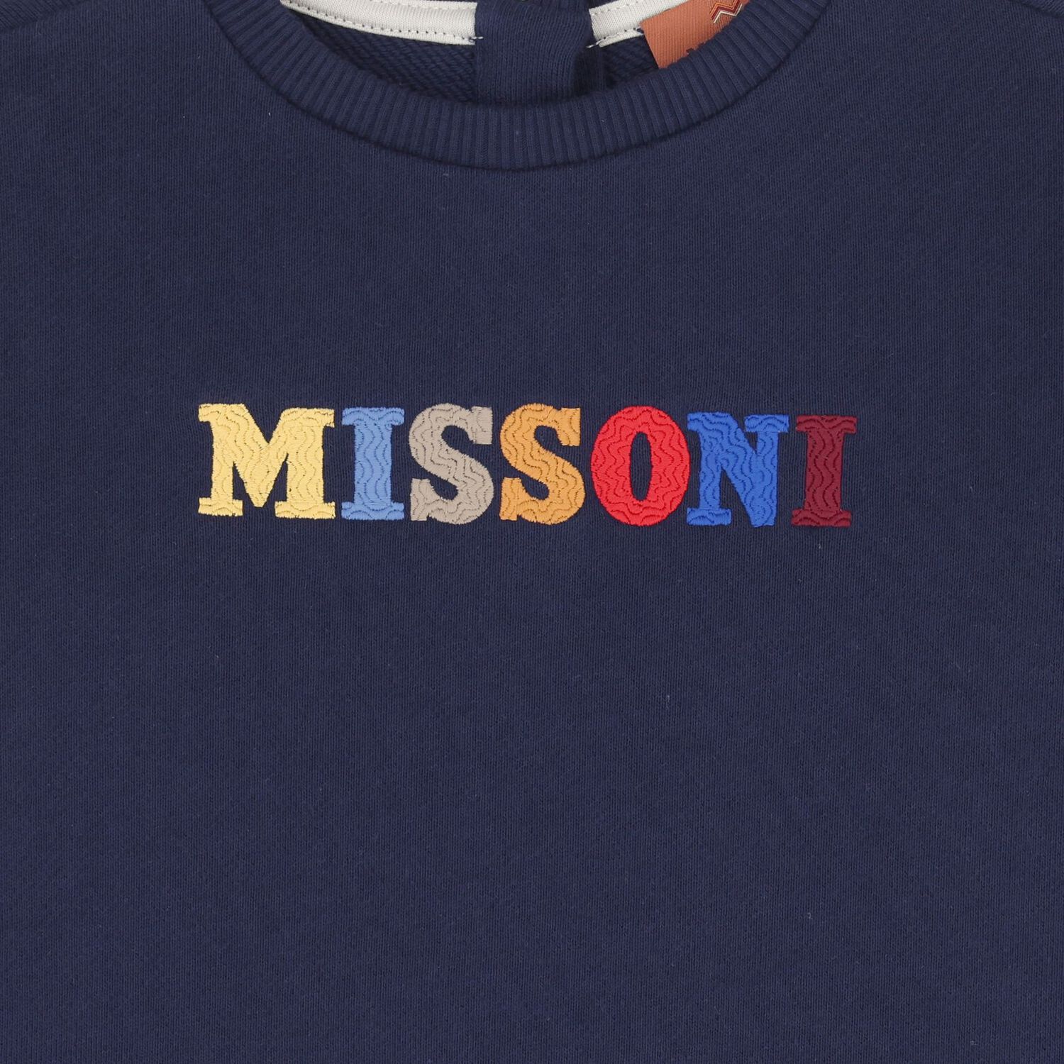 Younger Boys Navy Blue Sweatshirt, 1, hi-res