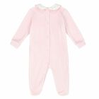 Baby Girls Pink Embellished Babygrow , 1, hi-res