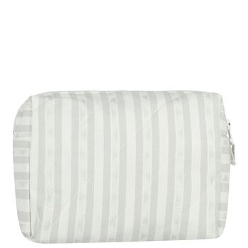 White & Grey Baby Wash Bag