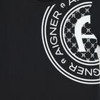 تيشيرت اولاد بالشعار باللون الاسود , 3, hi-res