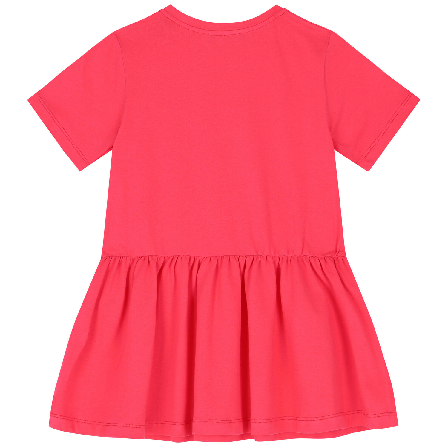 Girls Pink Medusa Logo Dress, 1, hi-res