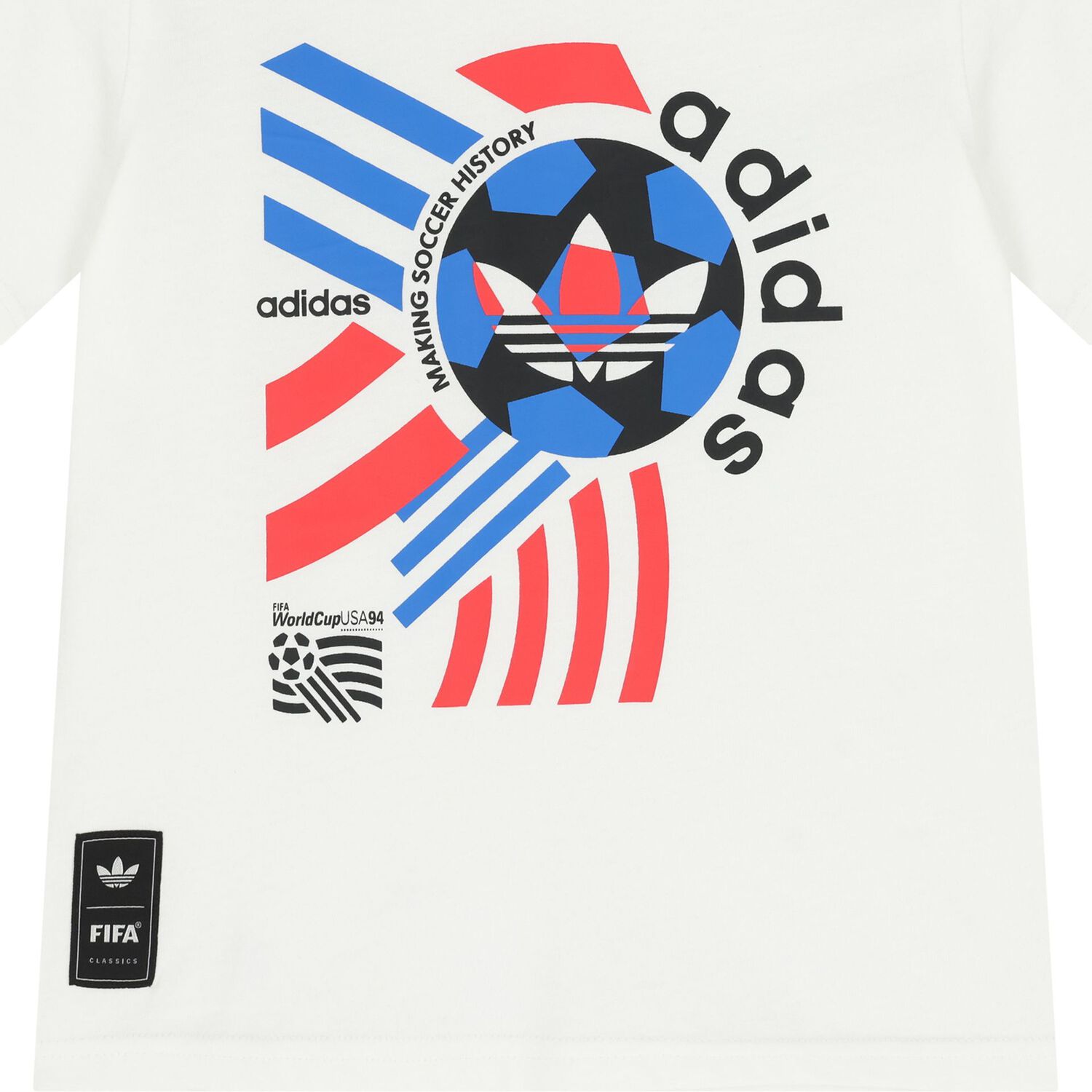 تشيرت بالشعار باللون الابيض للاولاد , 1, hi-res