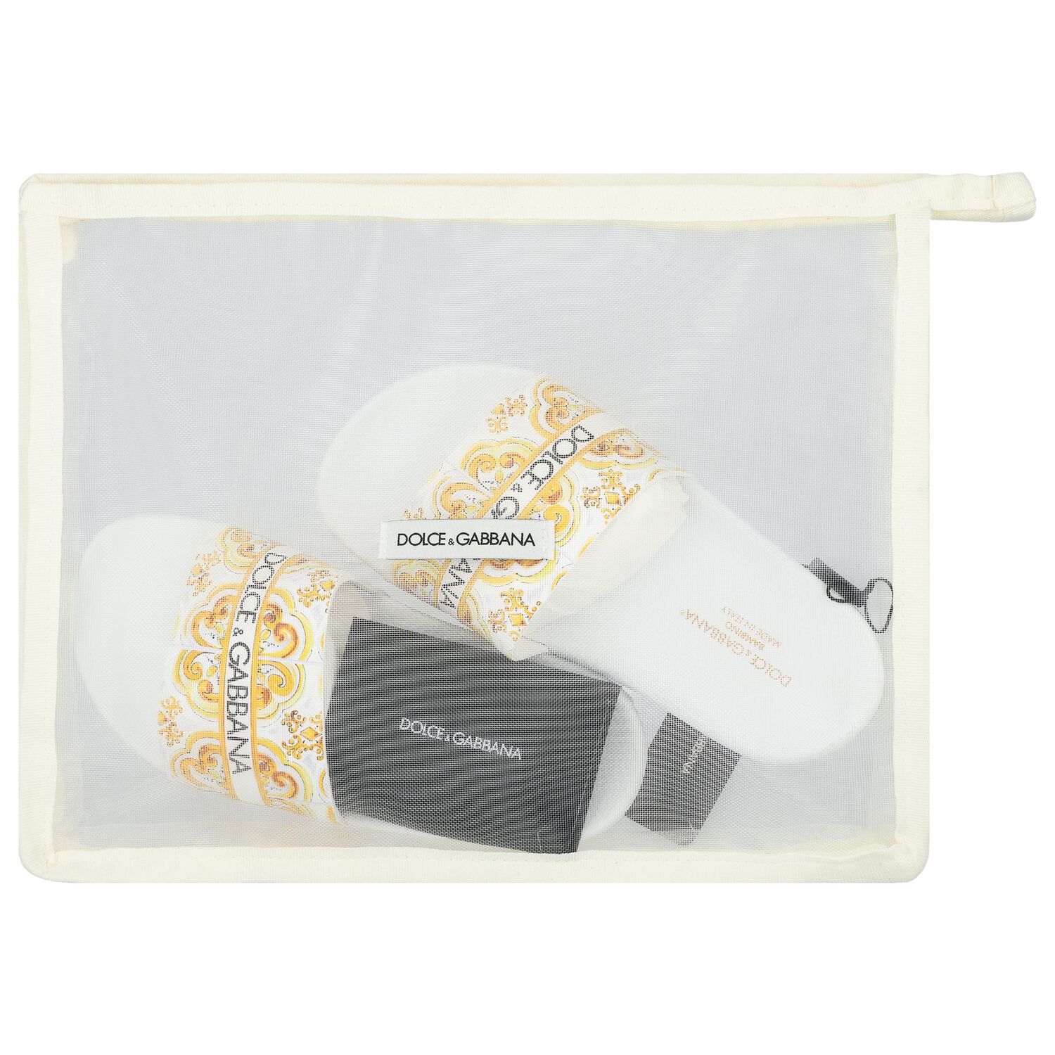 سلايدر ماجوليكا باللون الأبيض والأصفر, 1, hi-res image number null