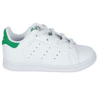 White Stan Smith Trainers, 1, hi-res