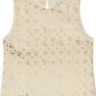 Girls Ivory & Gold Satin Dress, 1, hi-res