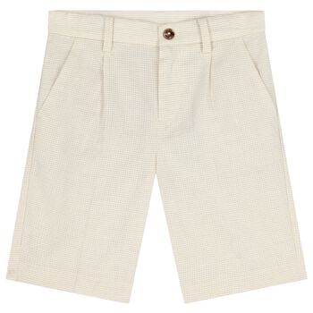 Boys Beige Shorts