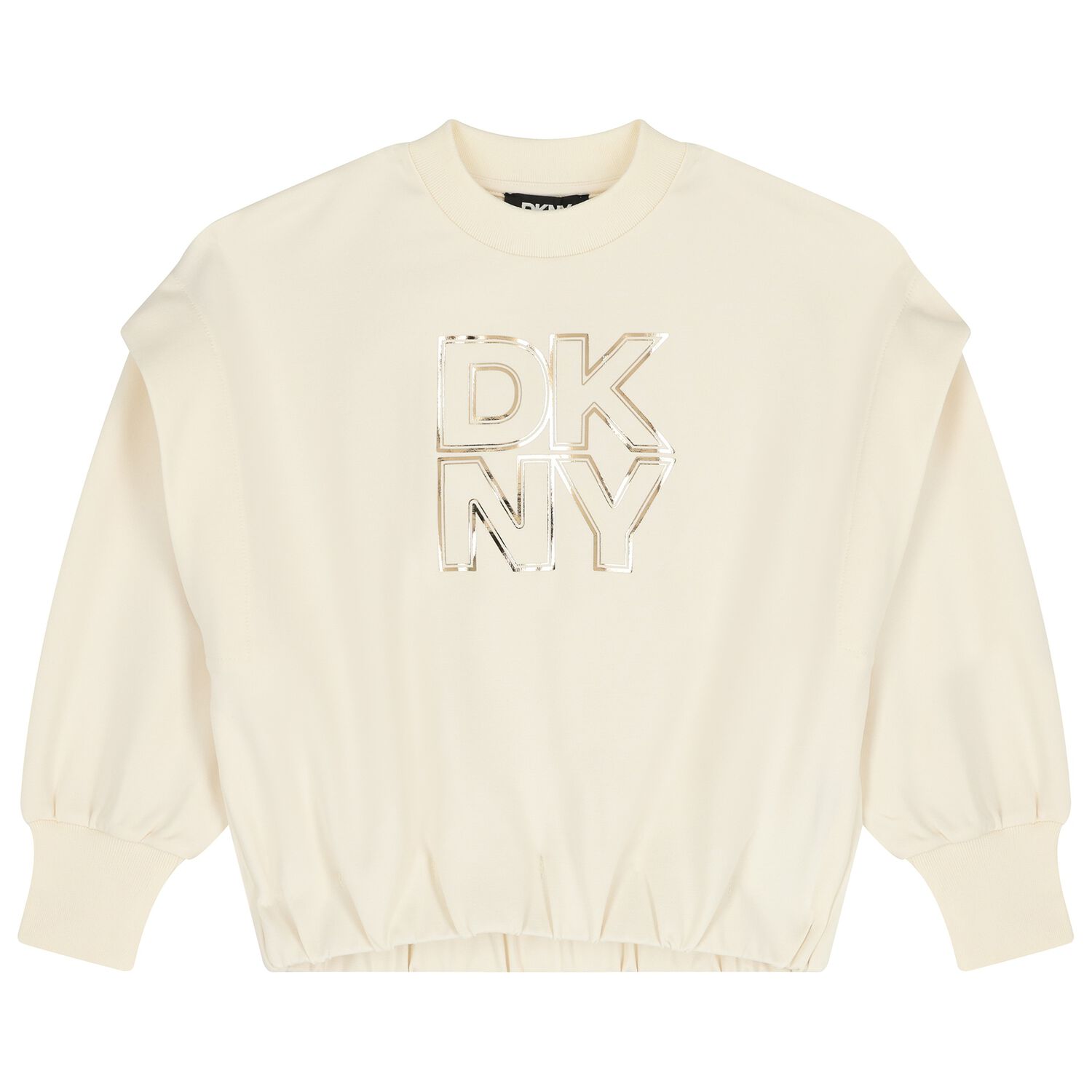 Girls Ivory Logo Sweatshirt, 1, hi-res