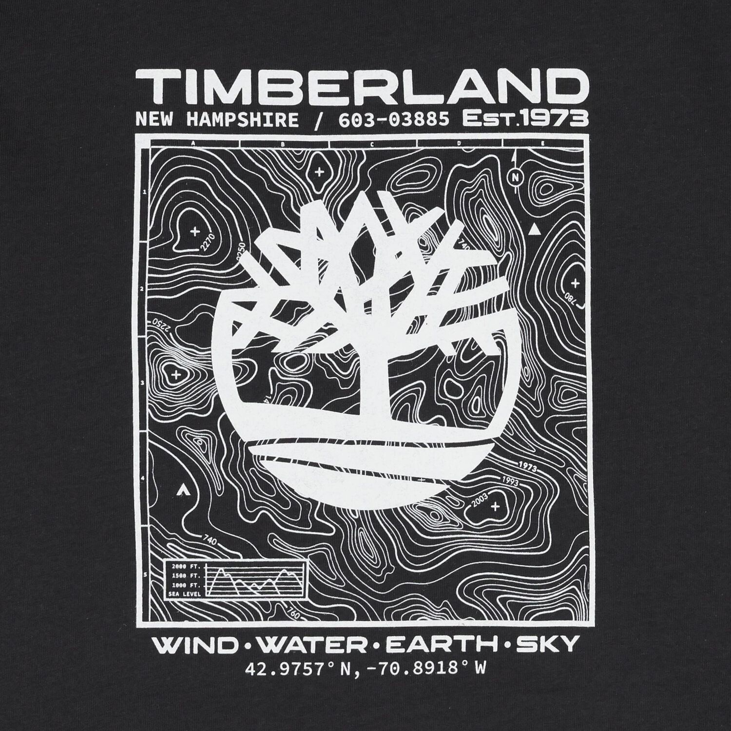 تيشيرت للأولاد بالشعار باللون الرمادي, 1, hi-res